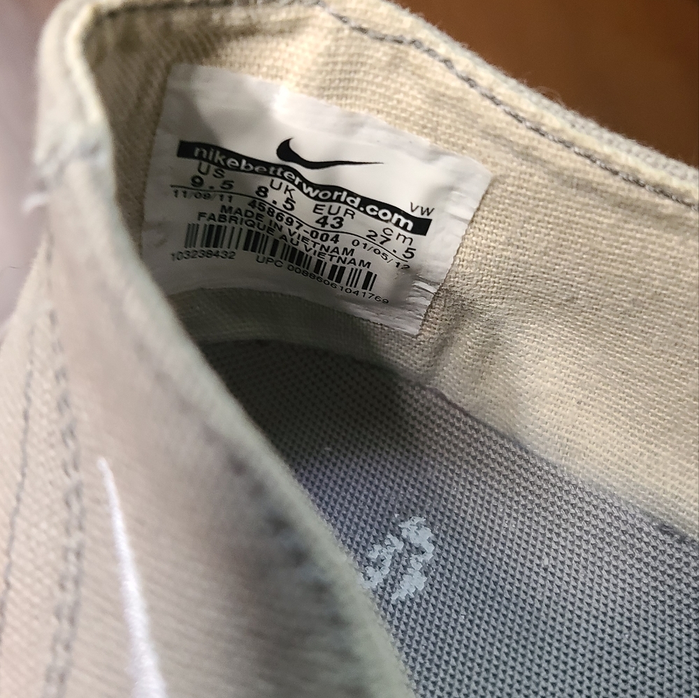 Nike Gray sneakers 9.5 men's Last Day !!! - Picture 8 of 9